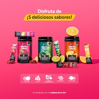 Foto 5 | Electrolitos En Polvo Sin Azúcar Añadida | 60 Servicios | Más De 80 Minerales | 360 Gramos | Sabor Frambuesa | B Life.