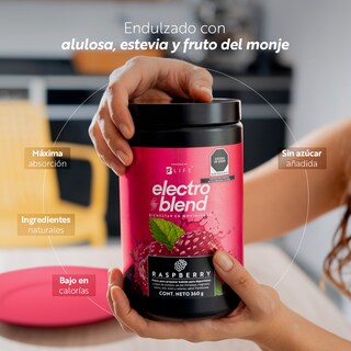 Foto 6 | Electrolitos En Polvo Sin Azúcar Añadida | 60 Servicios | Más De 80 Minerales | 360 Gramos | Sabor Frambuesa | B Life.