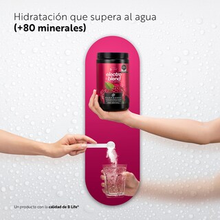 Foto 7 | Electrolitos En Polvo Sin Azúcar Añadida | 60 Servicios | Más De 80 Minerales | 360 Gramos | Sabor Frambuesa | B Life.