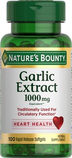 Foto 1 | Suplemento De Extracto De Ajo Nature's Bounty 1000 Mg 100 Cápsulas Blandas - Venta Internacional.