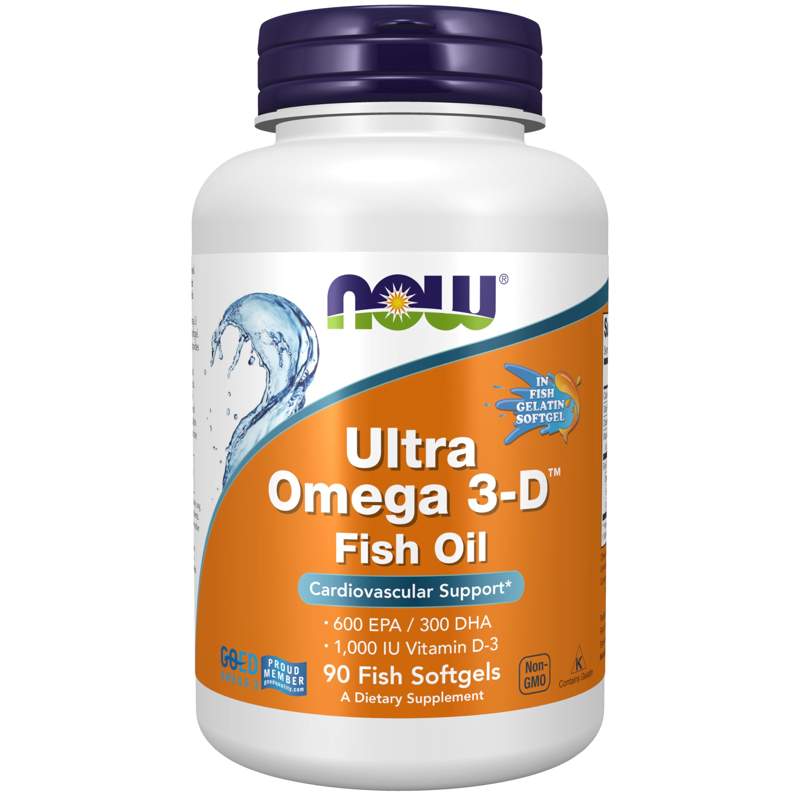 Foto 2 pulgar | Aceite De Pescado Ultra Omega 3-d™ De Supplement Now Con Vitamina D-3 90 Cápsulas Blandas - Venta Internacional.