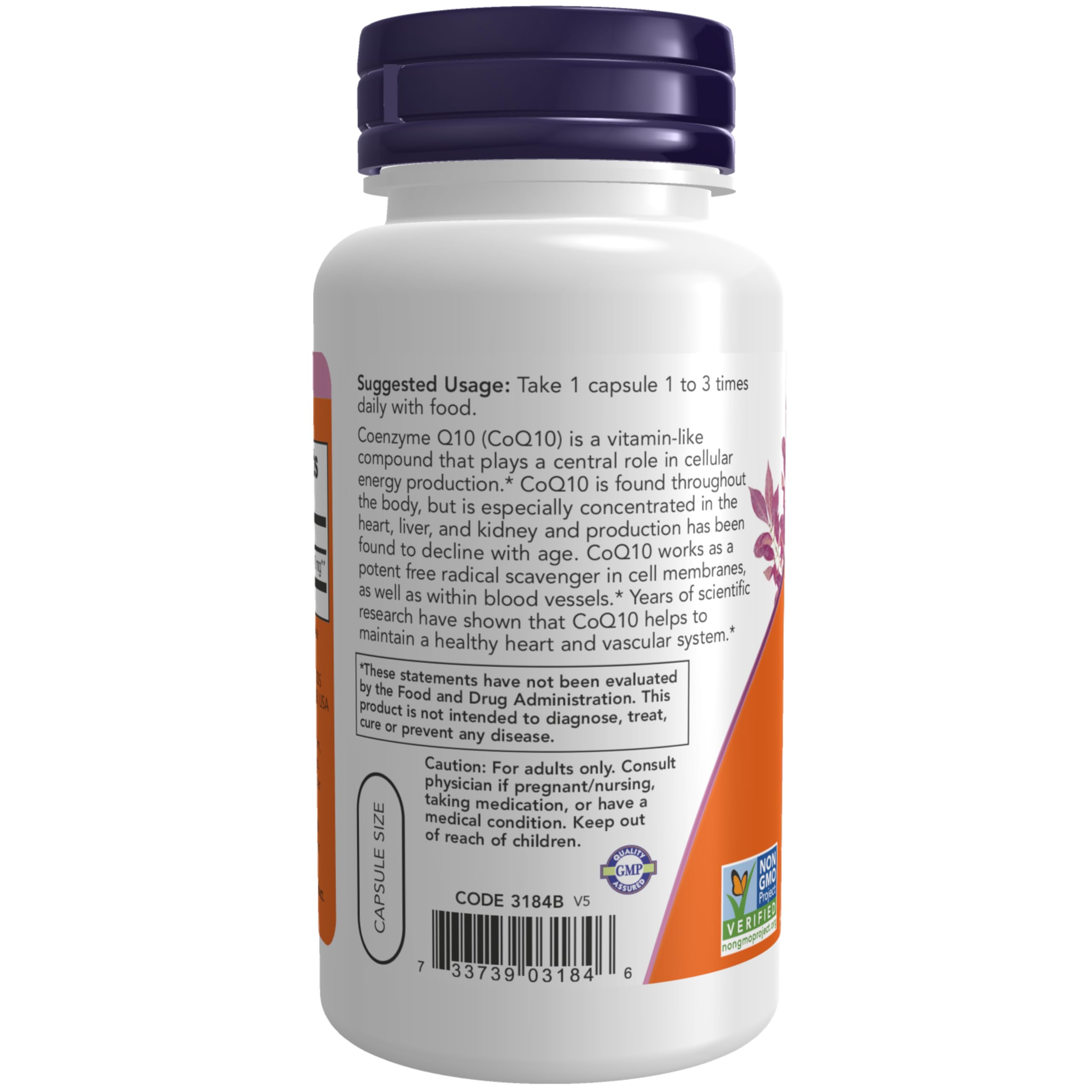 Foto 3 | Supplements Now Coq10 30 Mg De Grado Farmacéutico, 60 Cápsulas - Venta Internacional.