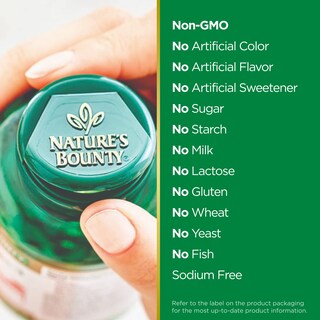 Foto 3 | Cápsulas Blandas De Suplementos Y Píldoras De Vitamina E Nature's Bounty - Venta Internacional.