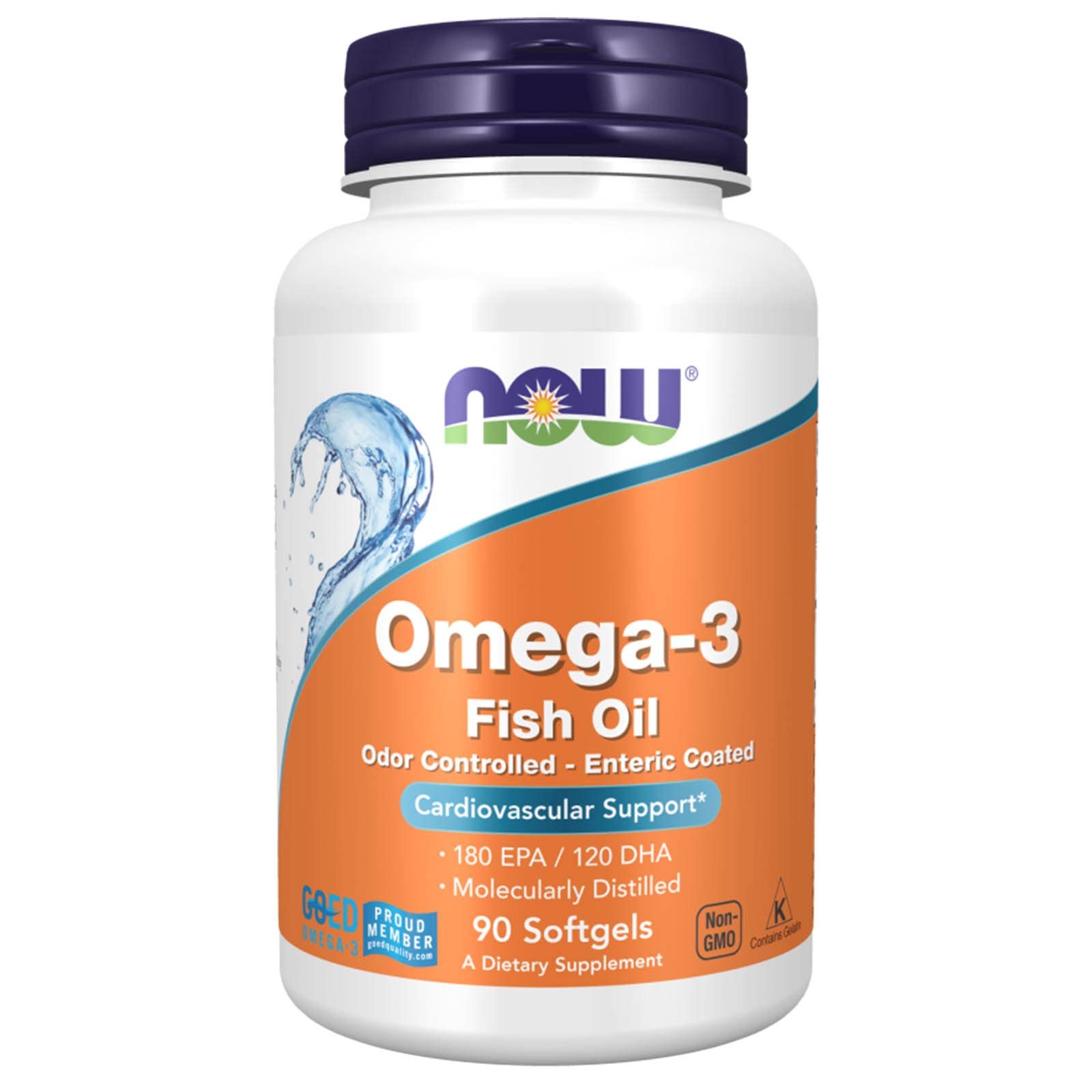 Foto 2 pulgar | Suplementos Now Foods Omega-3 180 Epa/ 120 Dha 90 Cápsulas Blandas - Venta Internacional.