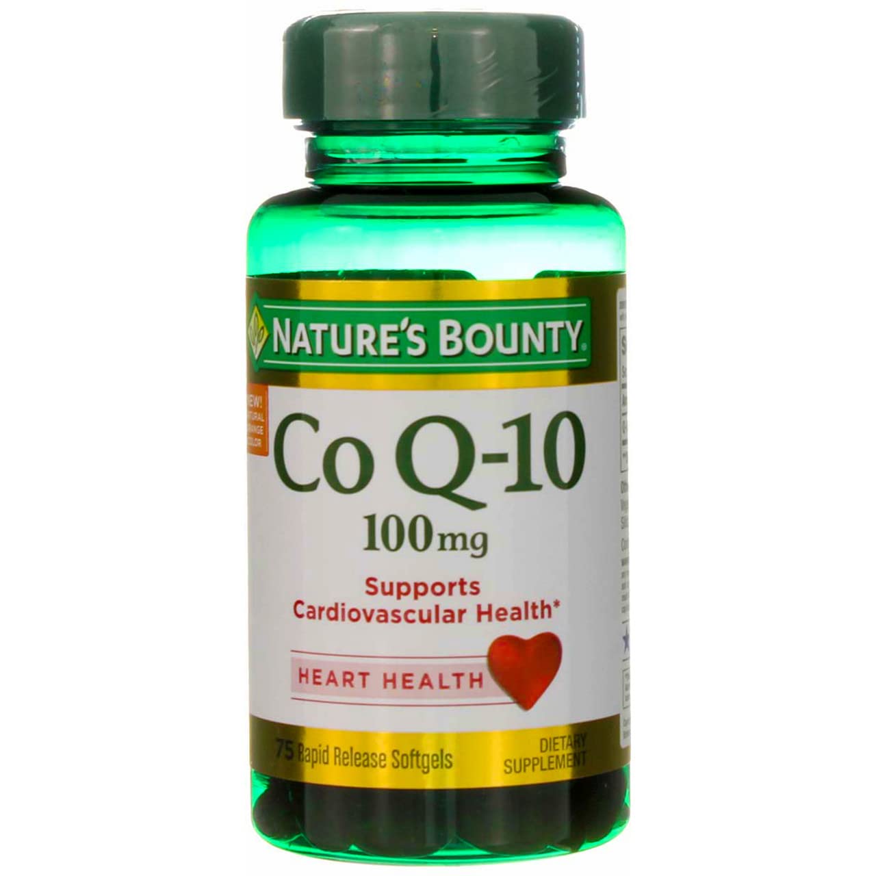 Foto 2 pulgar | Suplemento Nature's Bounty Co Q-10, Cápsulas Blandas De 100 Mg, 75 Unidades X 2 - Venta Internacional.