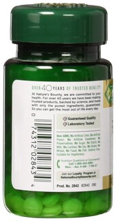 Foto 2 | Suplemento De Ácido Fólico Nature's Bounty 800 Mcg 250 Tabletas - Venta Internacional.