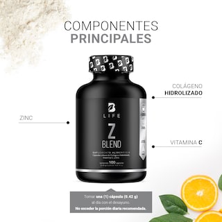 Foto 3 | Z Blend B life. 100 Capsulas.