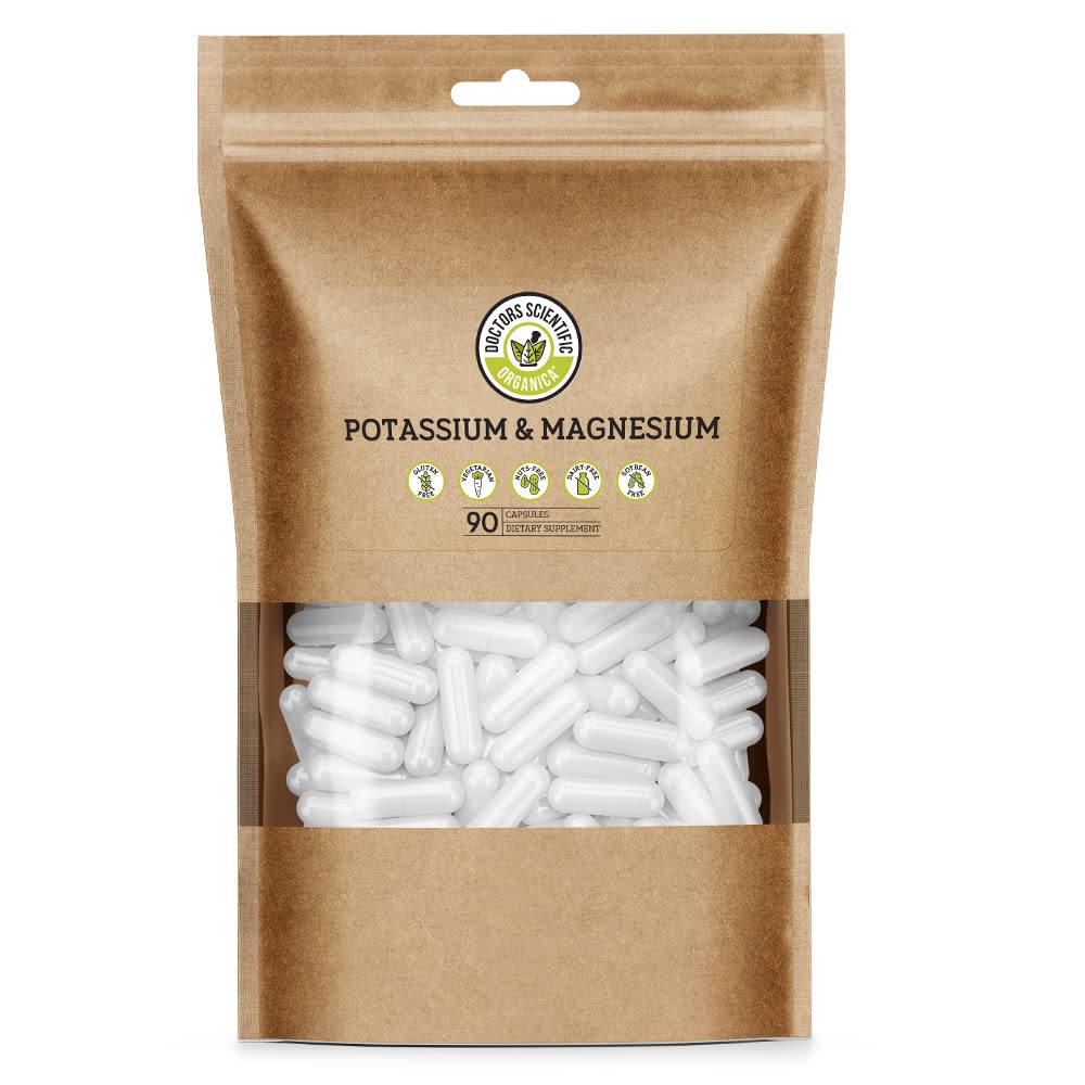Suplementos Doctors Scientific Organica Potasio y Magnesio 90 Cápsulas - Venta Internacional