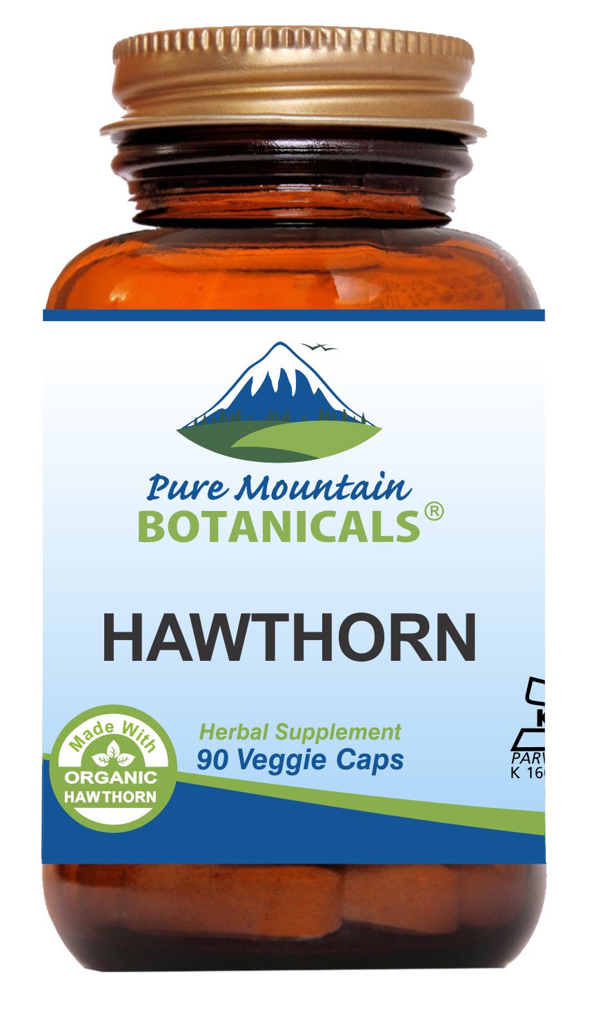 Foto 1 | Suplemento Pure Mountain Botanicals Baya de Espino 90 Cápsulas-Venta Internacional