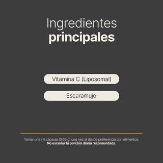 Foto 4 | Vitamina C Y Escaramujo | 240 Cápsulas | Ingredientes Naturales | C Liposomal | B Life.