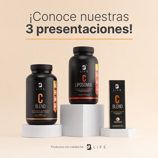 Foto 7 | Vitamina C Y Escaramujo | 240 Cápsulas | Ingredientes Naturales | C Liposomal | B Life.