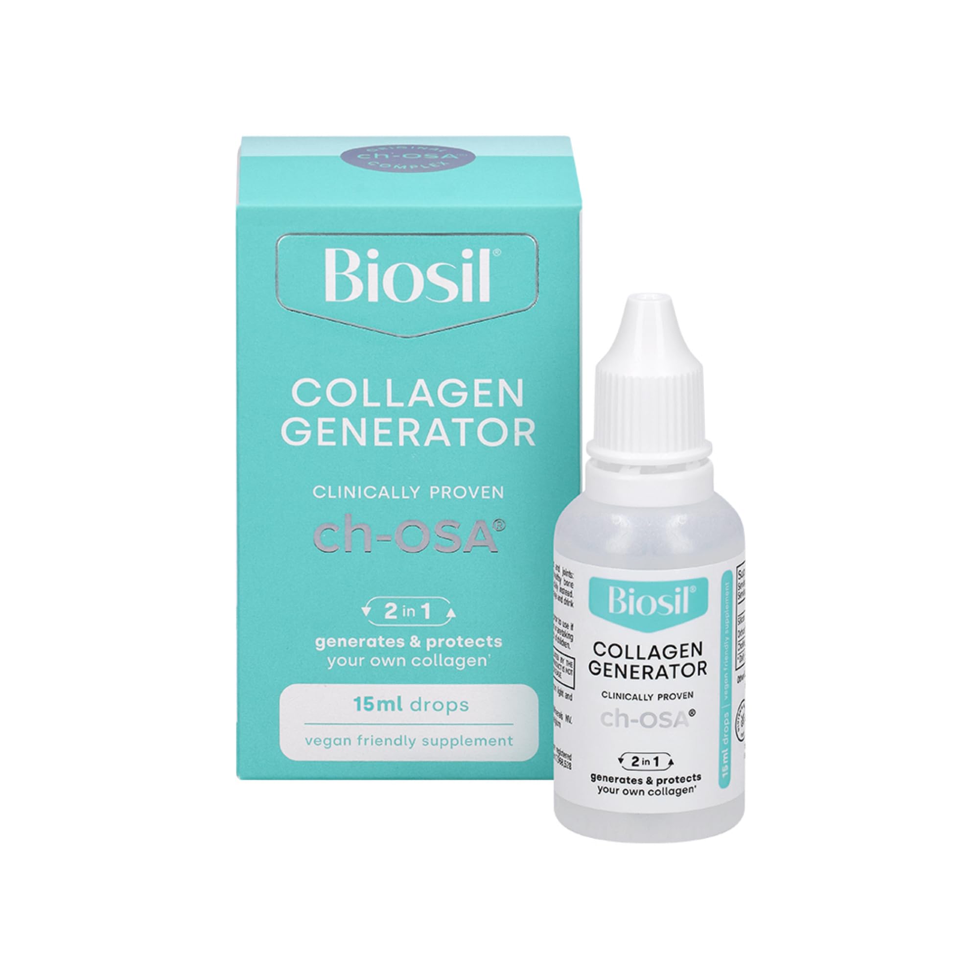 Suplemento Generador De Colágeno Biosil De 15 Ml Con Complejo Ch-osa - Venta Internacional.