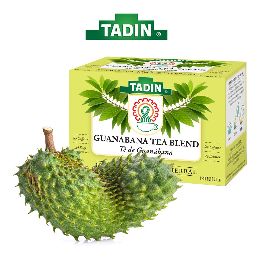 Foto 6 pulgar | Tea Tadin Herb & Tea Guanabana Blend Sin Cafeína 25 G - Venta Internacional.
