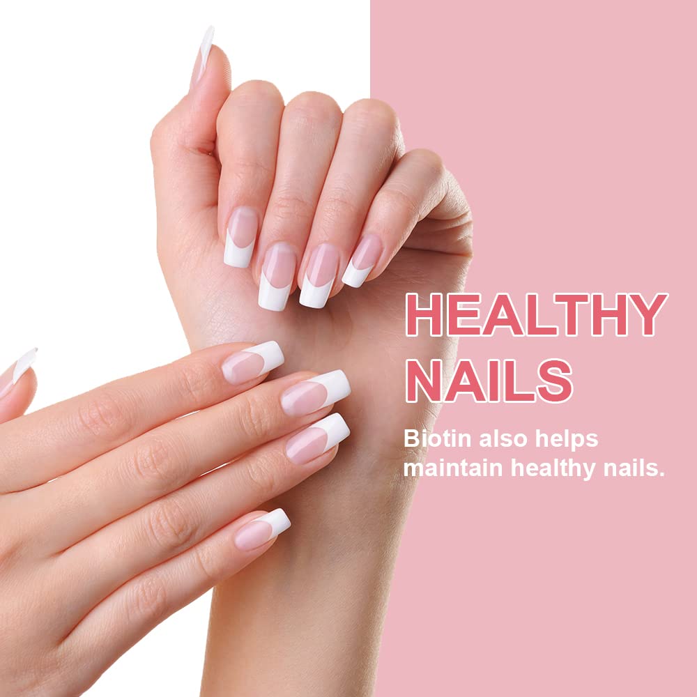 Foto 8 pulgar | Suplemento Para La Salud, Cabello, Piel Y Uñas, Biotina, 5000 Mcg, 60 Gomitas - Venta Internacional.