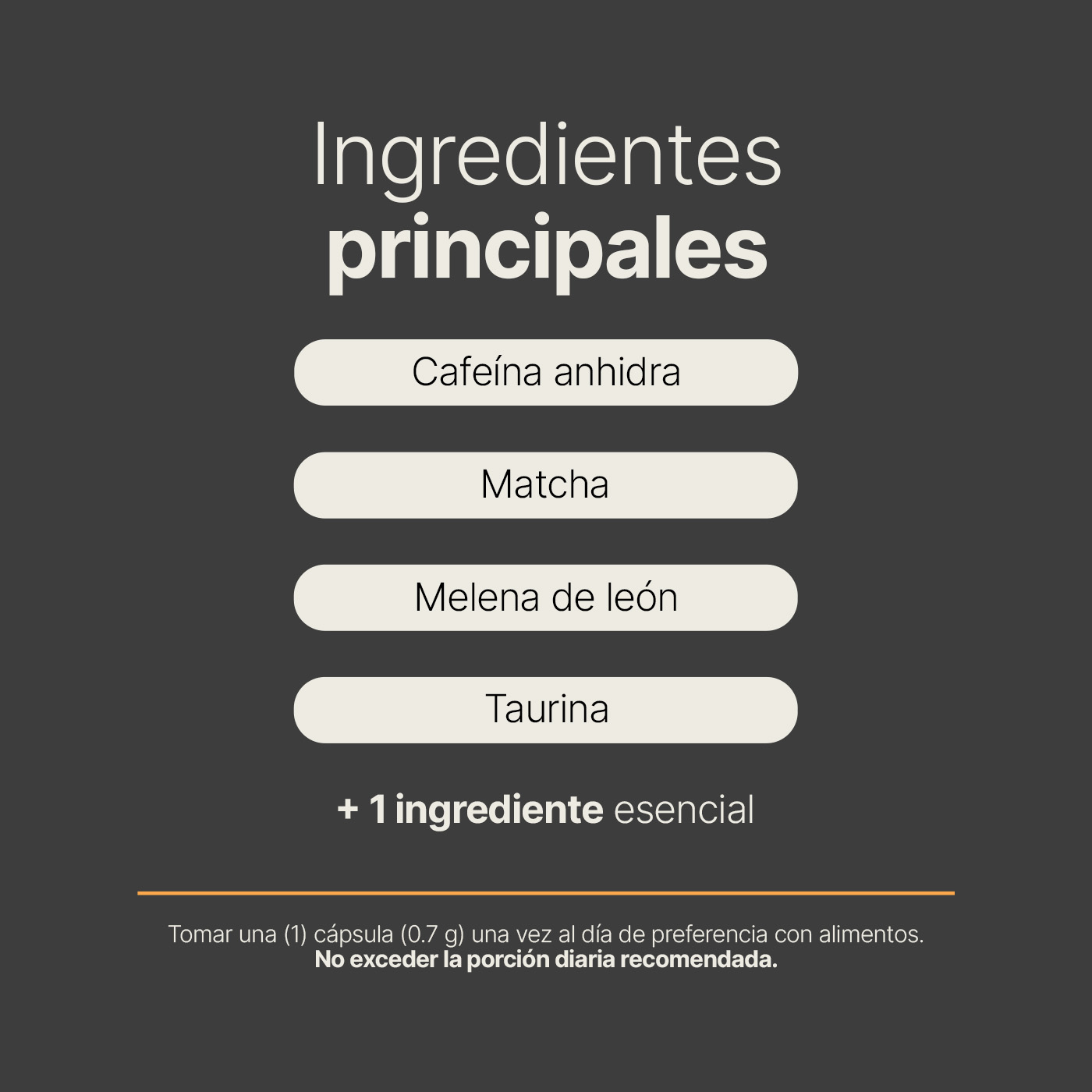 Foto 5 pulgar | Cafeína Anhidra | Adicionada Con Melena De León, Taurina, Matcha Y Vitamina B1 | 240 Cápsulas | Caffeine Blend | B Li