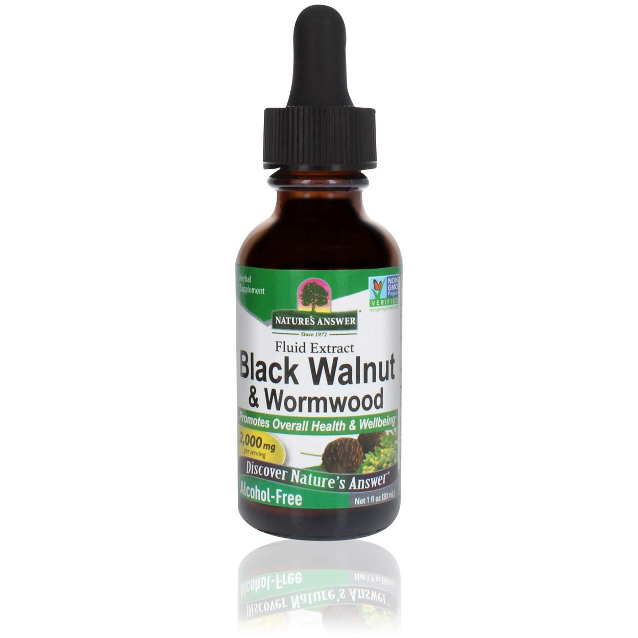 Suplemento Nature's Answer De Nogal Negro Y Ajenjo, 60 Ml (paquete De 2) - Venta Internacional.