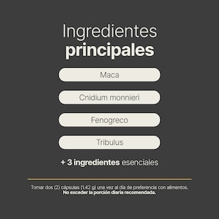 Foto 4 | Mezcla De Maca, Damiana Y Fenogreco | 180 Cápsulas | Ingredientes Naturales | Fire Blend | B Life.