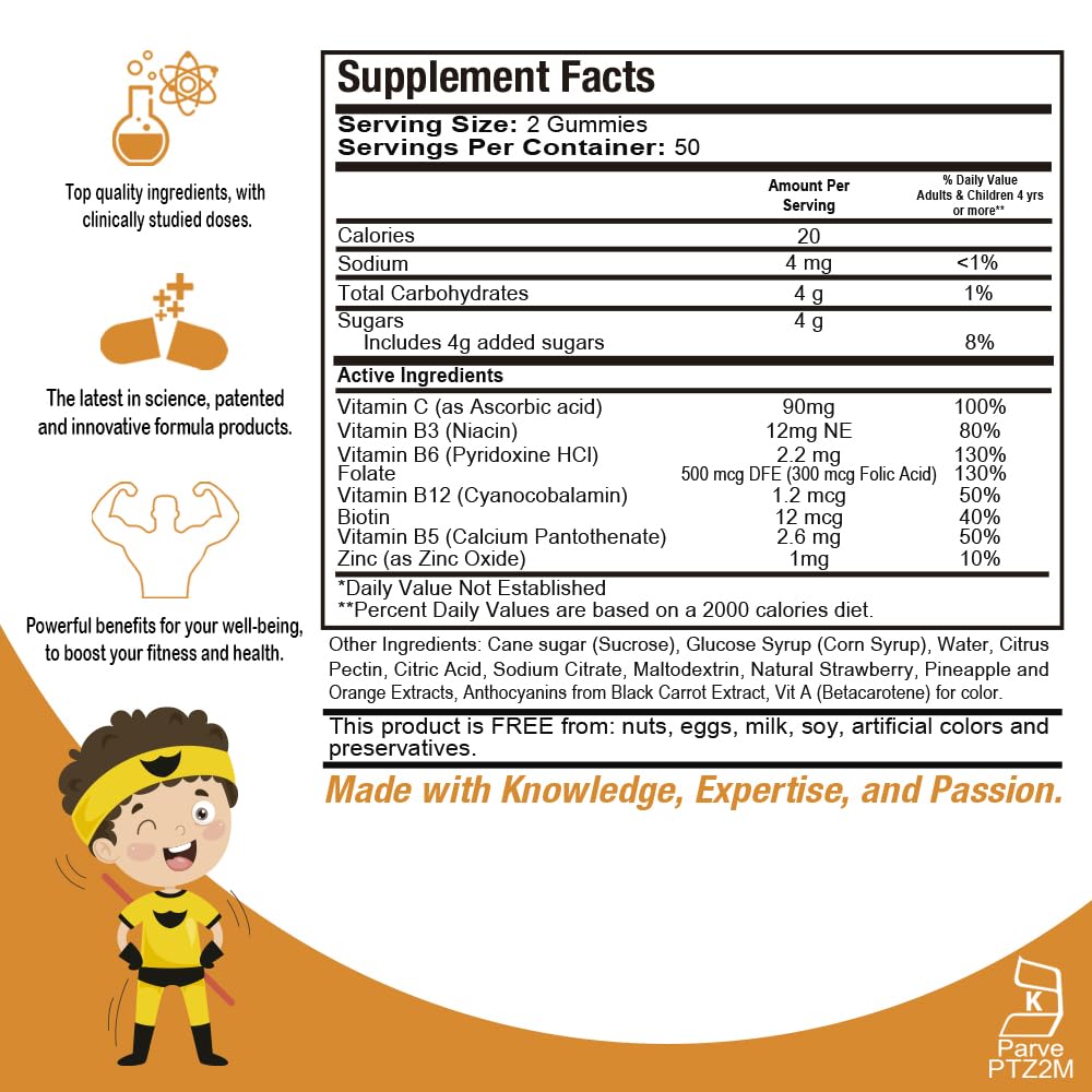Foto 4 pulgar | Gomitas Multivitamínicas Health Dose Children 100 Unidades - Venta Internacional.
