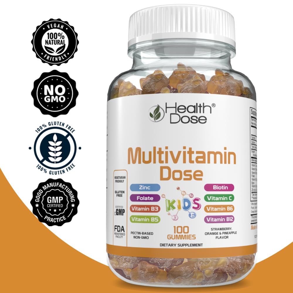 Foto 7 | Gomitas Multivitamínicas Health Dose Children 100 Unidades - Venta Internacional.