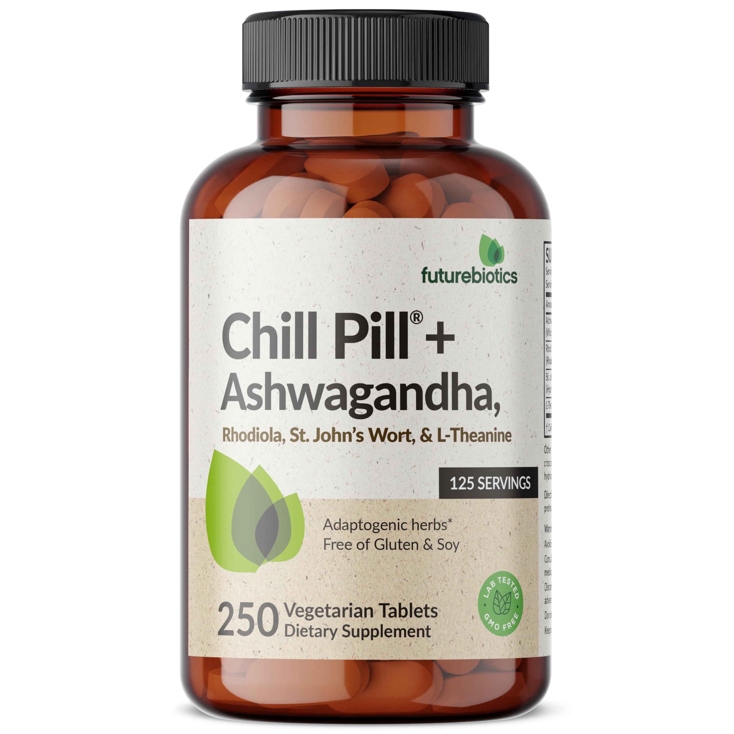 Foto 2 pulgar | Suplemento Futurebiotics Chill Pill + 2000 Mg 250 Tabletas - Venta Internacional.