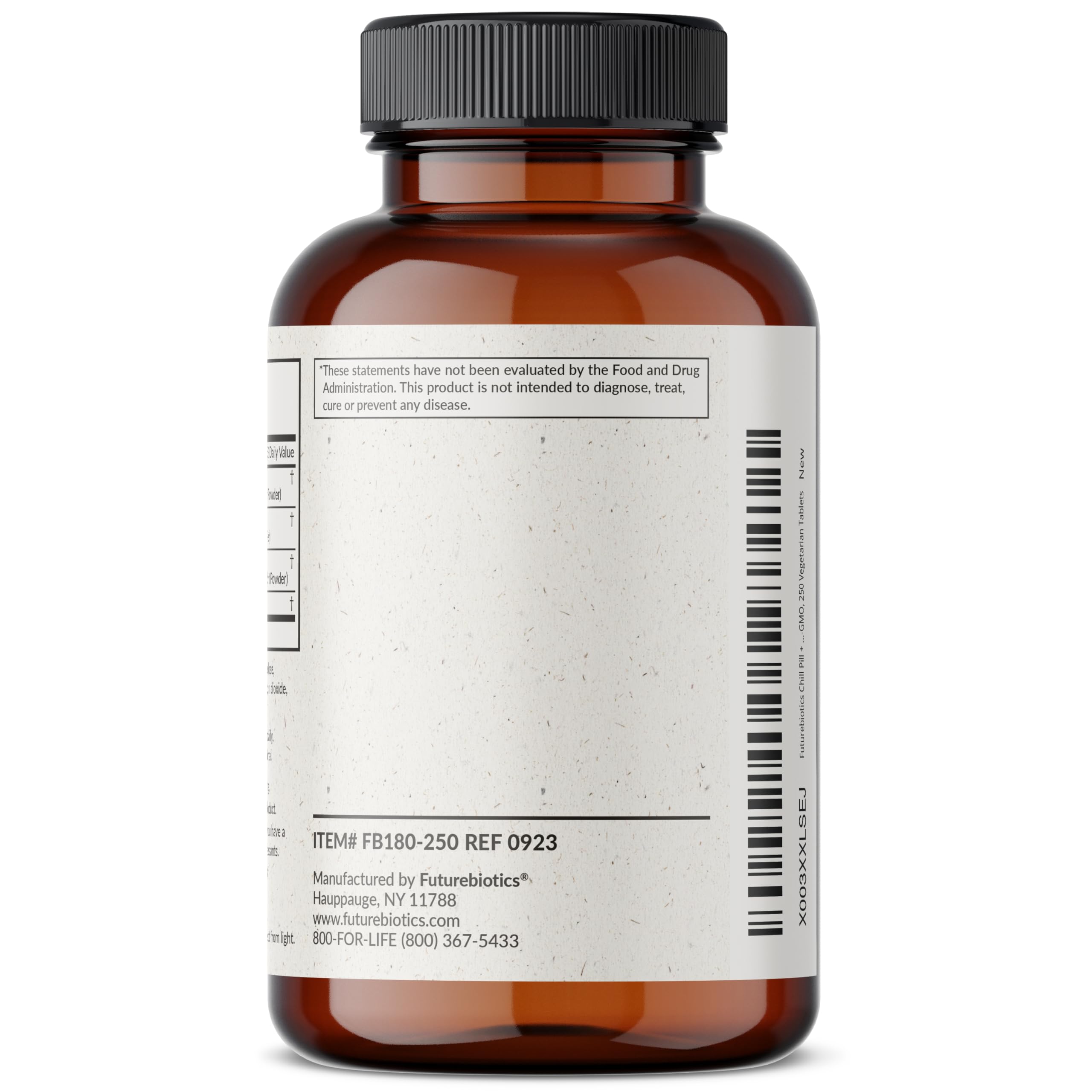 Foto 4 pulgar | Suplemento Futurebiotics Chill Pill + 2000 Mg 250 Tabletas - Venta Internacional.