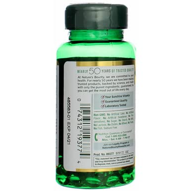 Foto 8 pulgar | Suplemento Nature's Bounty D3 de 5000 Ui 150 cápsulas - Venta Internacional