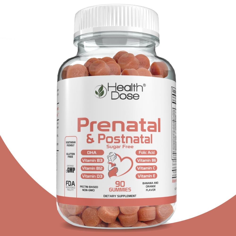 Foto 3 pulgar | Suplemento Complejo Prenatal/posnatal Health Dose 90 Gomitas - Venta Internacional.