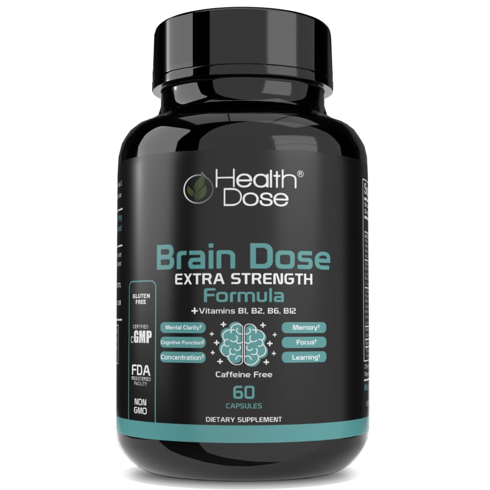 Foto 2 pulgar | Supplement Health Dose Brain Dose Premium Nootropics 60 Cápsulas - Venta Internacional.