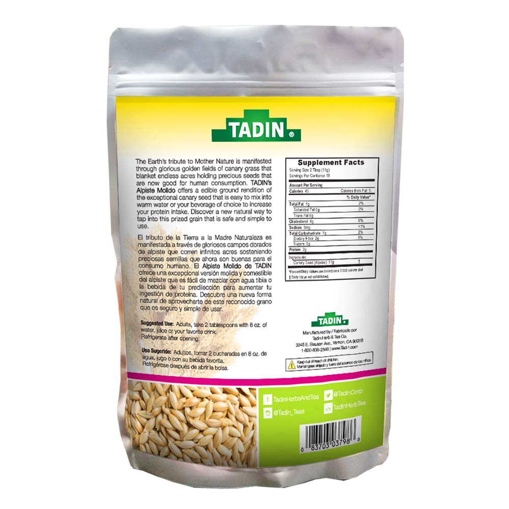 Foto 3 pulgar | Suplemento Dietético Tadin De Alpiste Molido 200 Ml - Venta Internacional.