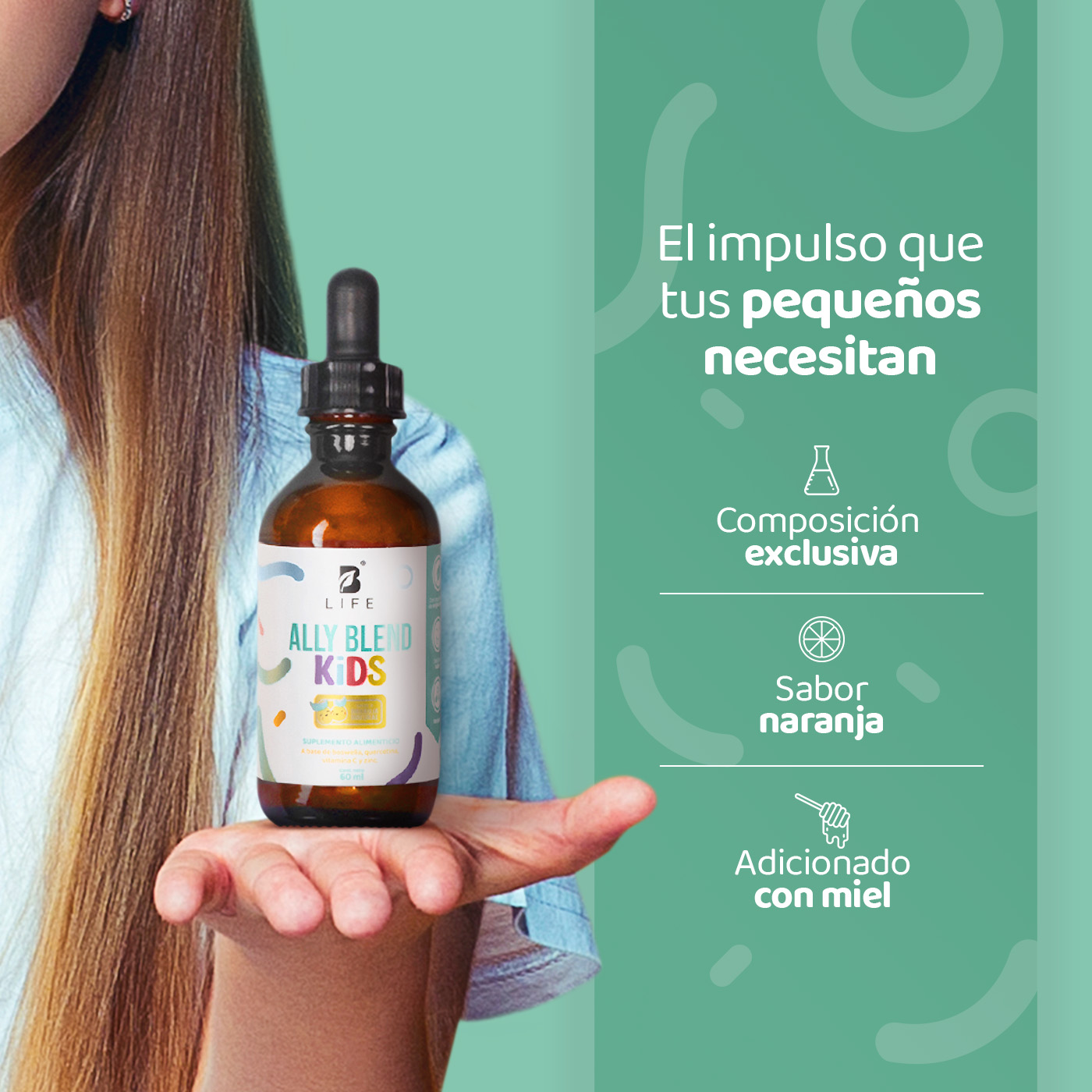 Foto 6 pulgar | Gotas de Boswelia Y Quercetina Para Niños B Life Adicionado Con Vitamina C Y Zinc | 60 Ml