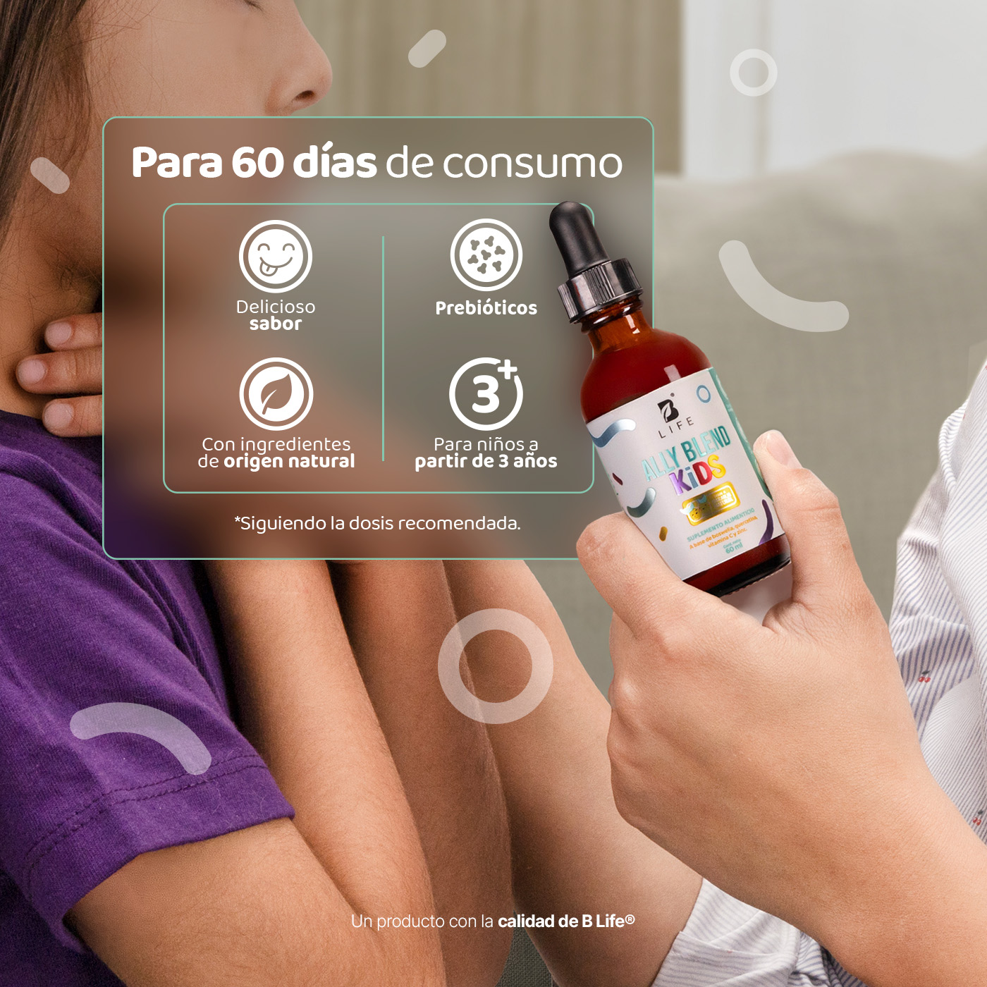 Foto 8 pulgar | Gotas de Boswelia Y Quercetina Para Niños B Life Adicionado Con Vitamina C Y Zinc | 60 Ml