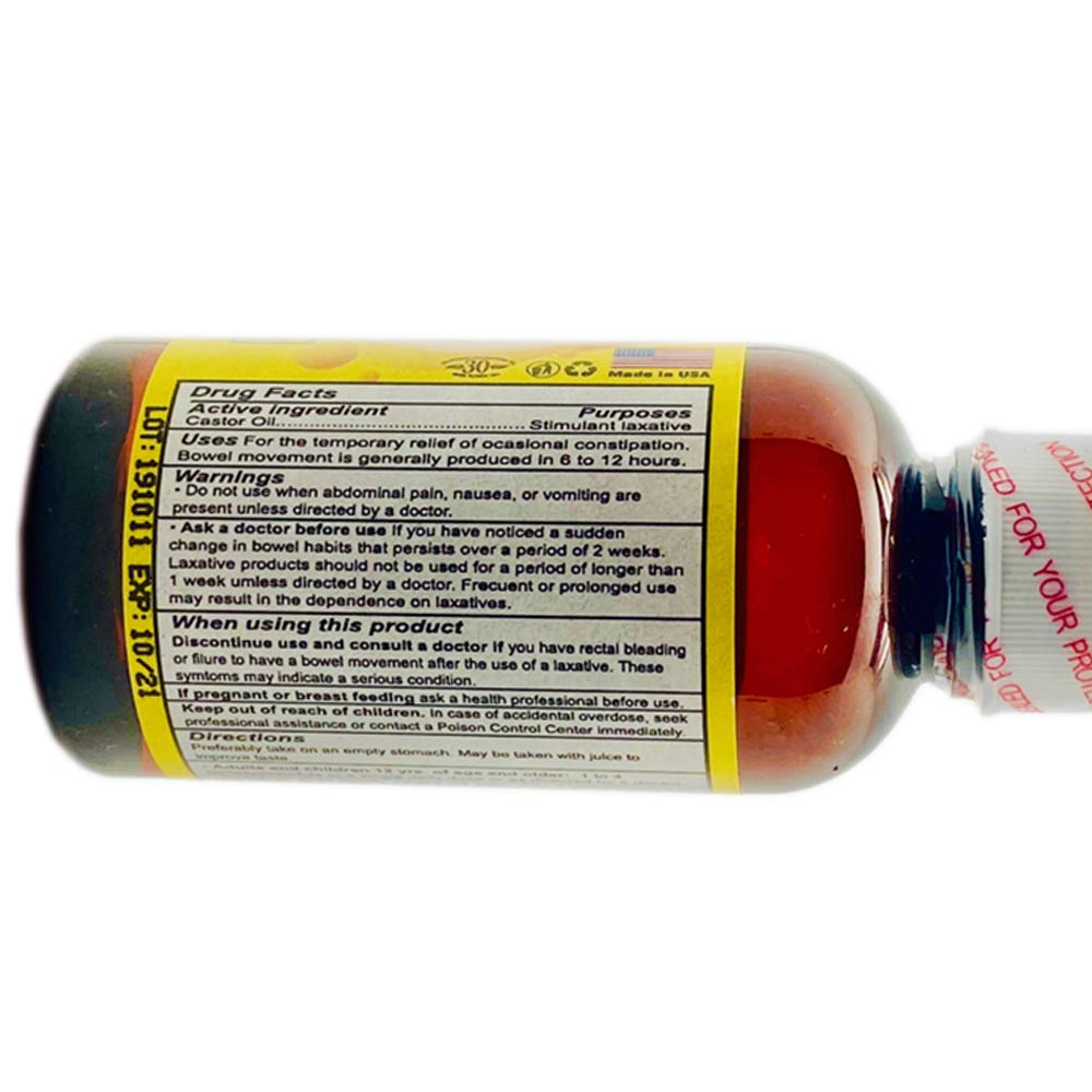 Foto 3 pulgar | Aceite De Ricino Dr. Sana, Laxante Estimulante Natural, 60 Ml - Venta Internacional.