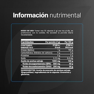 Foto 2 | Suplementos B Life Omega 3 Platinum 90 Cápsulas 1000 mg de Aceite de Anchoa Salvaje sin Metales Pesado