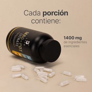 Foto 5 | Citrato De Magnesio Y Potasio | 240 Cápsulas | Adicionado Con Coco Orgánico | Mag + Pot Citrate | B Life