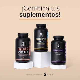 Foto 7 | Citrato De Magnesio Y Potasio | 240 Cápsulas | Adicionado Con Coco Orgánico | Mag + Pot Citrate | B Life