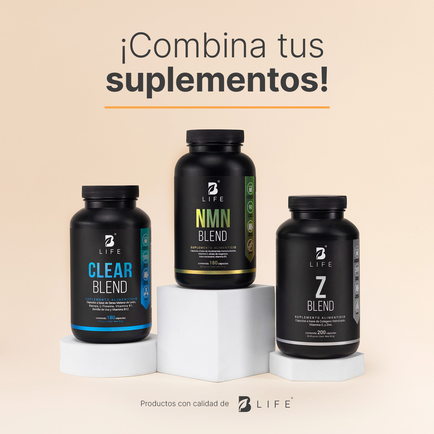 Foto 8 pulgar | Suplemento Alimenticio Nicotinamida B Life con Citrato de Magnesio y Vitamina D3 180 Capsulas
