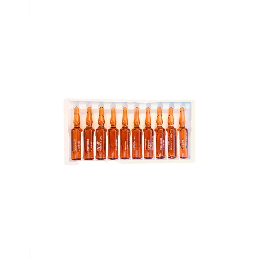 Foto 2 pulgar | Tratamiento Iluminador para Piel Mesoestetic Vitamina C en Ampolletas 20% 10 Piezas