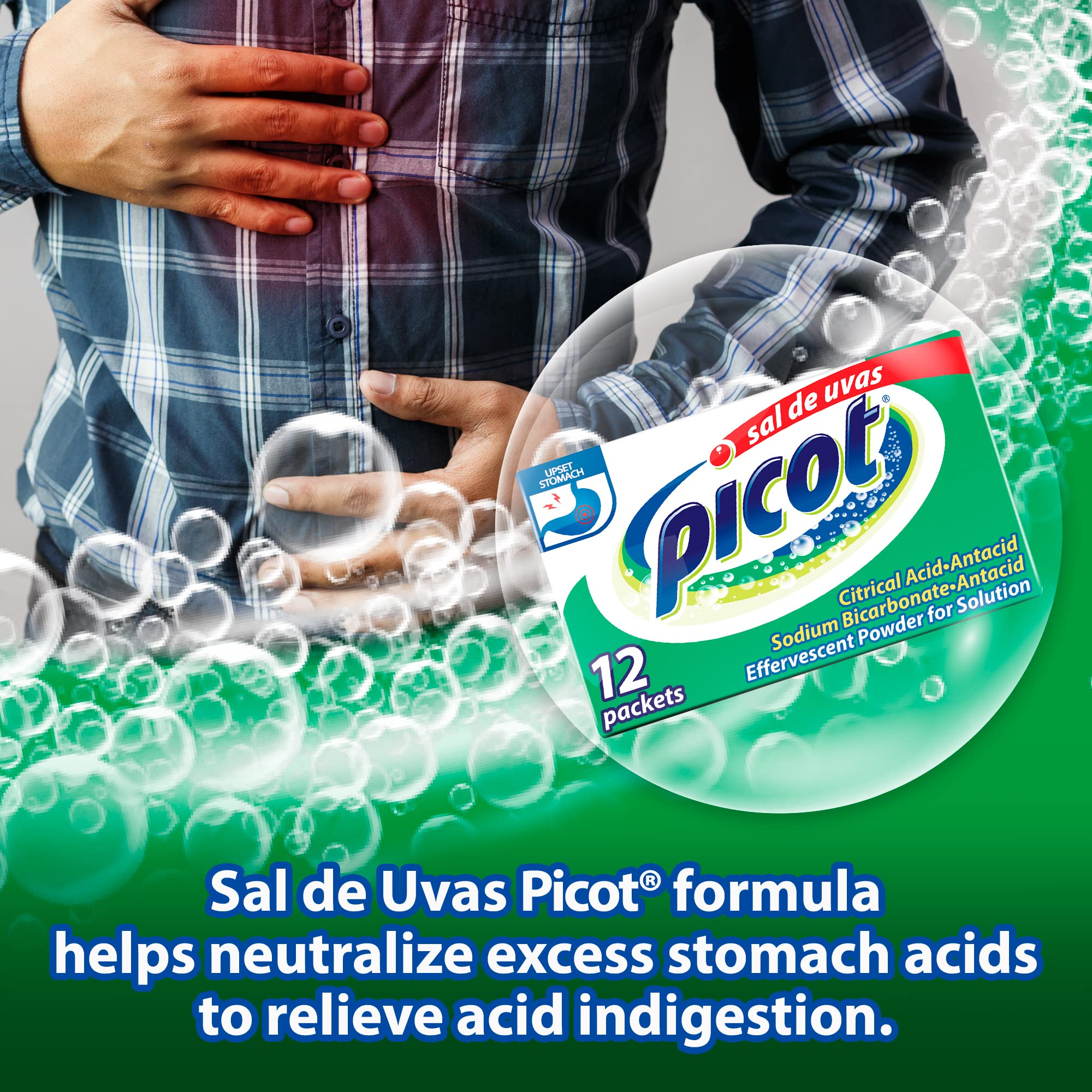 Foto 5 pulgar | Solución En Polvo Efervescente Sal De Uvas Picot 5 Ml X 12 - Venta Internacional.