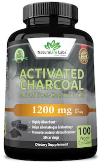 Foto 1 | Cápsulas De Carbón Activado Naturalife Labs, 1200 Mg, 100% Veganas - Venta Internacional.