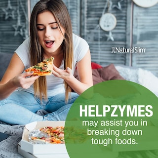 Foto 3 | Enzimas Digestivas Naturalslim Helpzymes 100 Cápsulas - Venta Internacional.