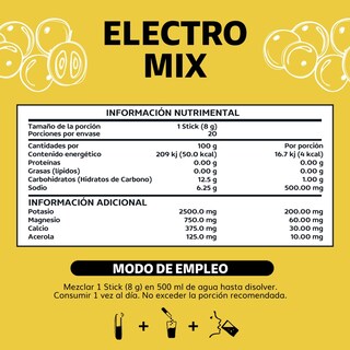 Foto 4 | Suplemento Alimenticio Beyond Vitamins Electrolitos Sin Azúcar En Polvo Camu Camu Efervescente 20 Sticks