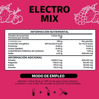 Foto 4 | Suplemento Alimenticio Beyond Vitamins Electrolitos Sin Azúcar En Polvo Frutos Rojos Efervescente 20 Sticks