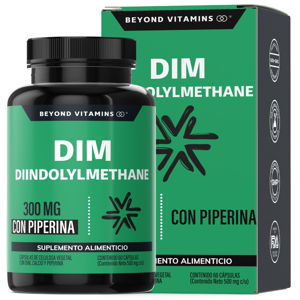 Foto 2 pulgar | Suplemento Alimenticio Beyond Vitamins Diindolilmetano Avanzado Con Piperina 60 Cápsulas