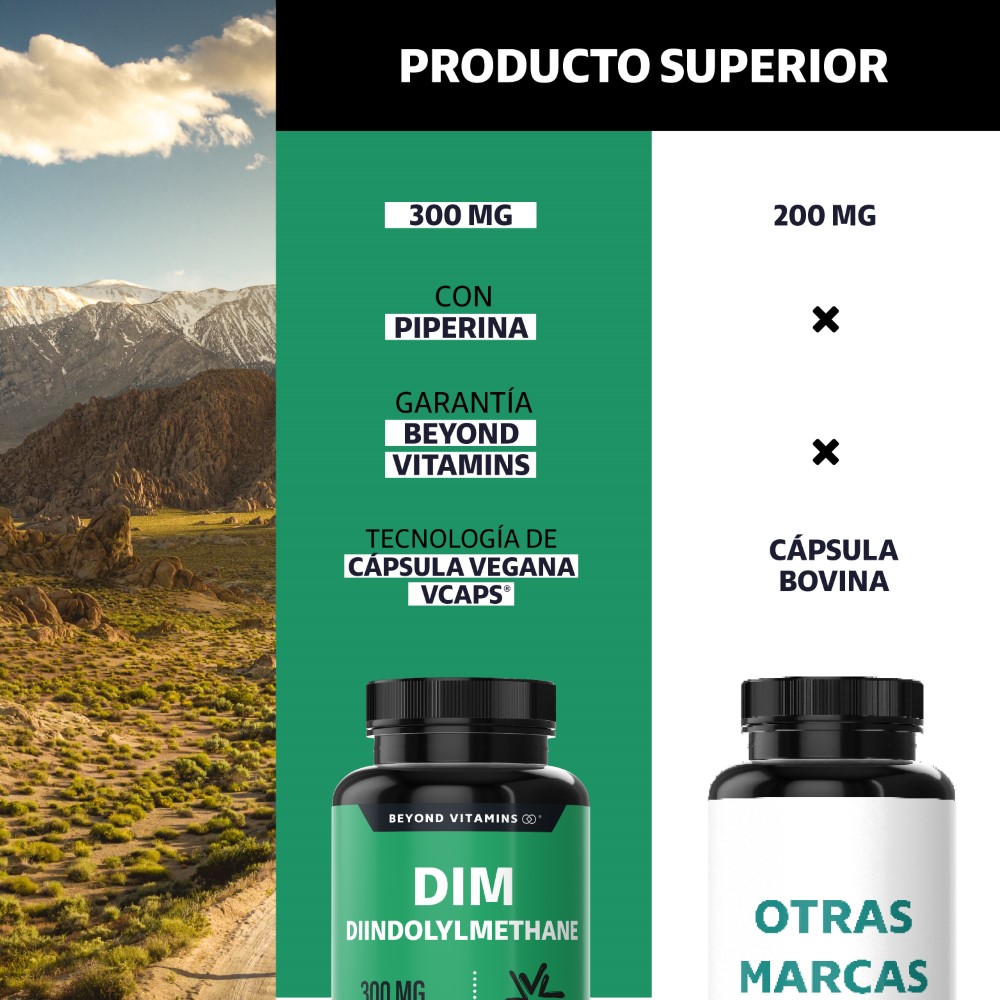 Foto 4 pulgar | Suplemento Alimenticio Beyond Vitamins Diindolilmetano Avanzado Con Piperina 60 Cápsulas
