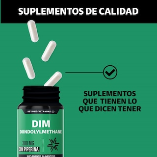 Foto 4 | Suplemento Alimenticio Beyond Vitamins Diindolilmetano Avanzado Con Piperina 60 Cápsulas