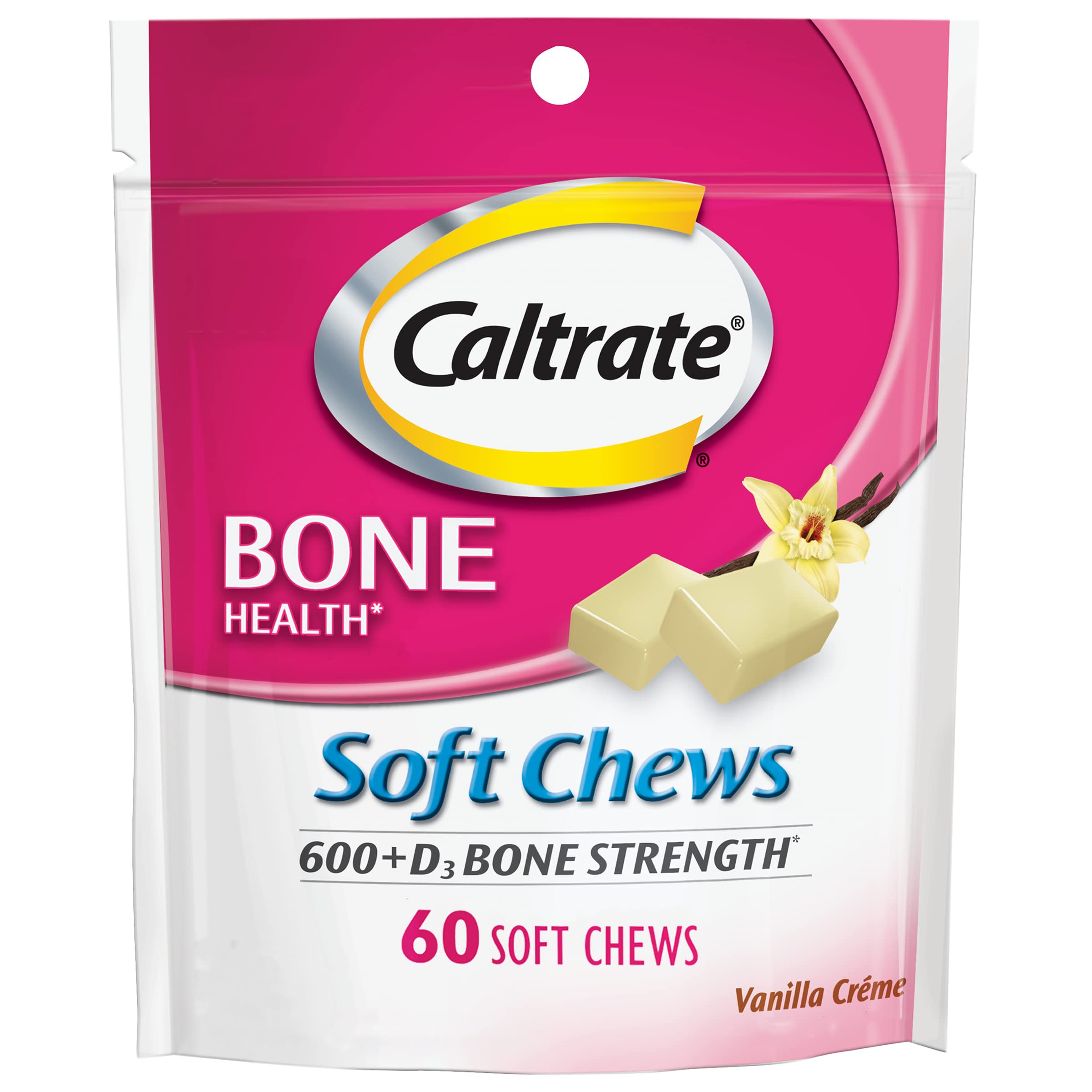 Foto 2 pulgar | Suplemento Caltrate Soft Chews, 600 Mg De Calcio + D3, 60 Unidades - Venta Internacional.