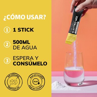 Foto 5 | Suplemento Alimenticio Beyond Vitamins Electrolitos Sin Azúcar En Polvo Camu Camu Efervescente Con Hongos 20 Sticks