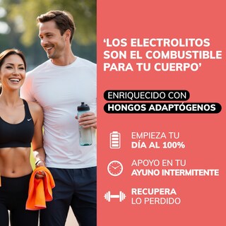 Foto 7 | Suplemento Alimenticio Beyond Vitamins Electrolitos Sin Azúcar En Polvo Sandia Efervescente Con Hongos 20 Sticks