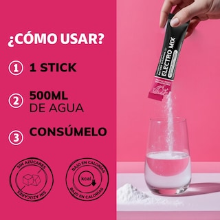 Foto 5 | Suplemento Alimenticio Beyond Vitamins Electrolitos Sin Azúcar En Polvo Frutos Rojos Efervescente Con Hongos 20 Sticks