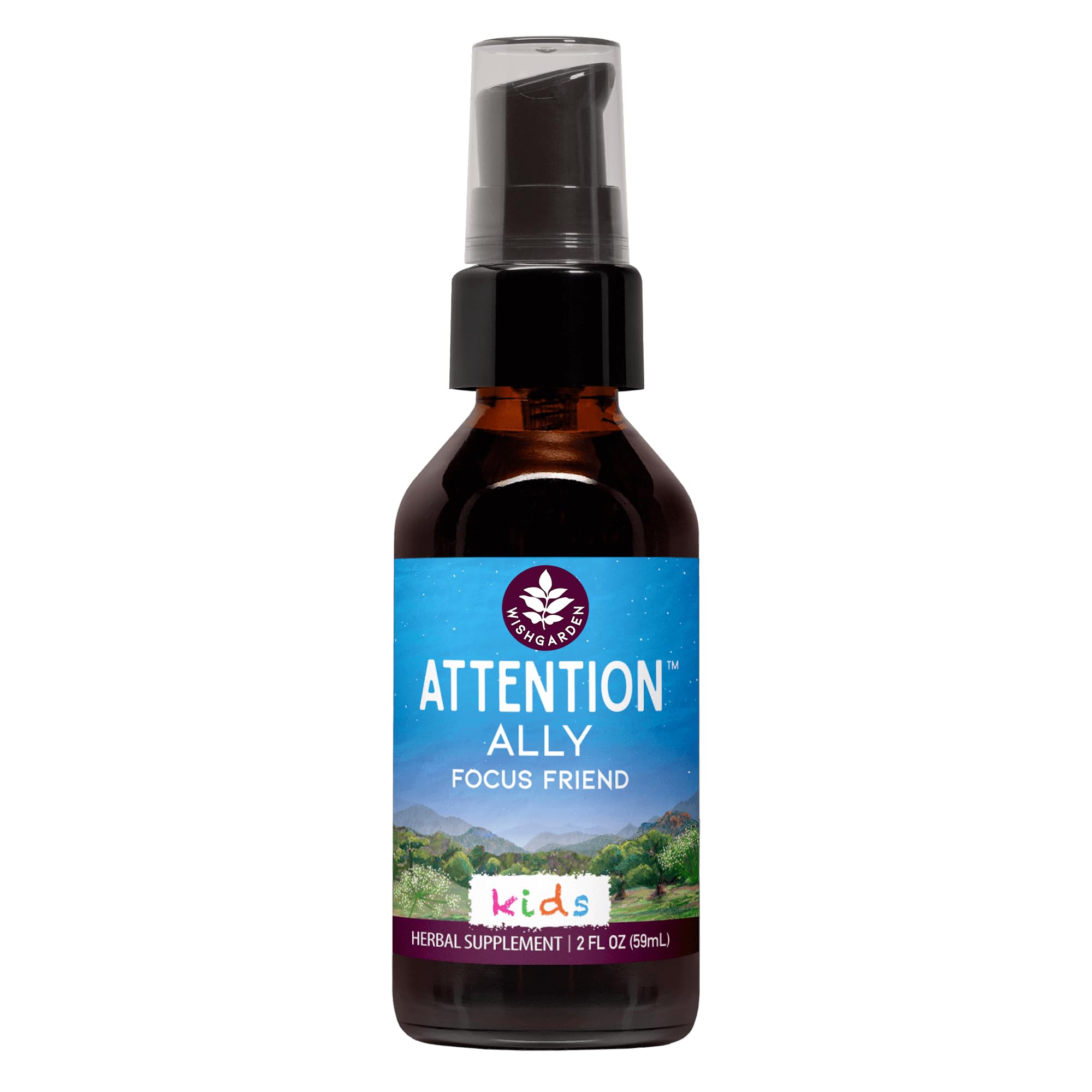 Foto 2 pulgar | Suplemento Wishgarden Herbs Attention Ally 60 Ml - Venta Internacional.